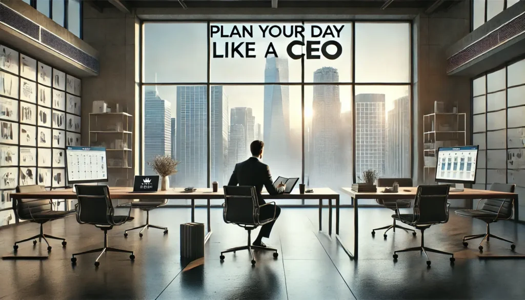 Plan Your Day Like a CEO