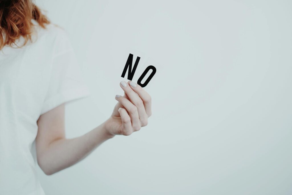 The Power of Saying No